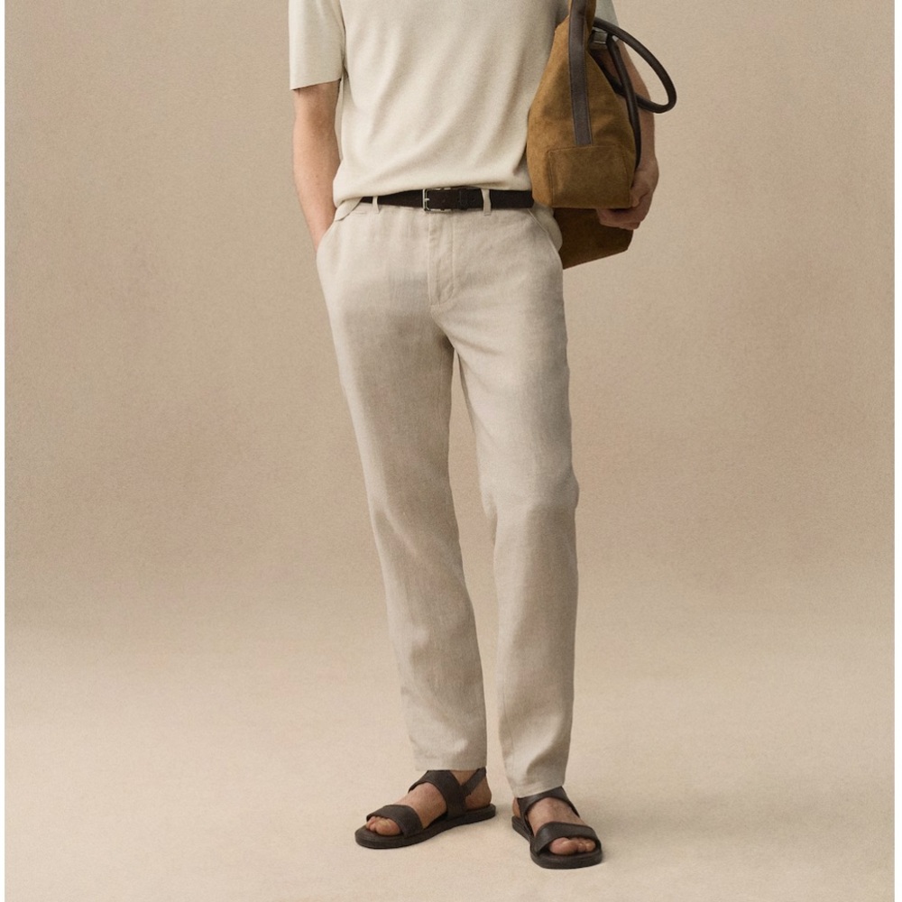 NWT Mango men’s linen pants